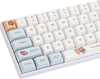 SOLIDEE PBT Vidra Mintás Gamer Billentyűzet Sapkák 60% Mechanikus Billentyűzethez 1