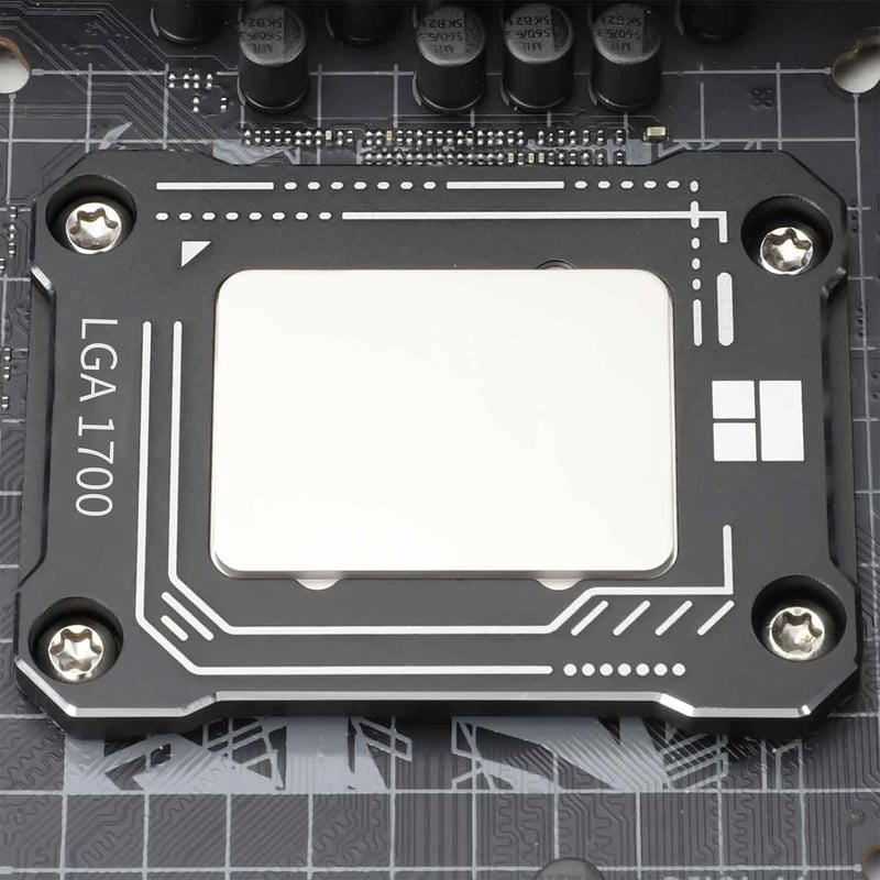 Intel LGA 1700 CPU érintkező keret - Thermalright 17XX-BCF tartó 12. és 13. generációhoz