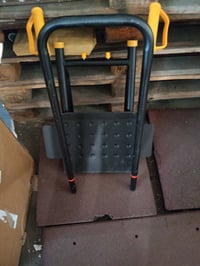 Skladací schodiskový vozík YITAHOME so 6 priemyselnými kolieskami s priemerom 15,2 cm, nosnosť 150 kg — chýbajú upínacie popruhy (stav: pozri 2. obrázok) 3