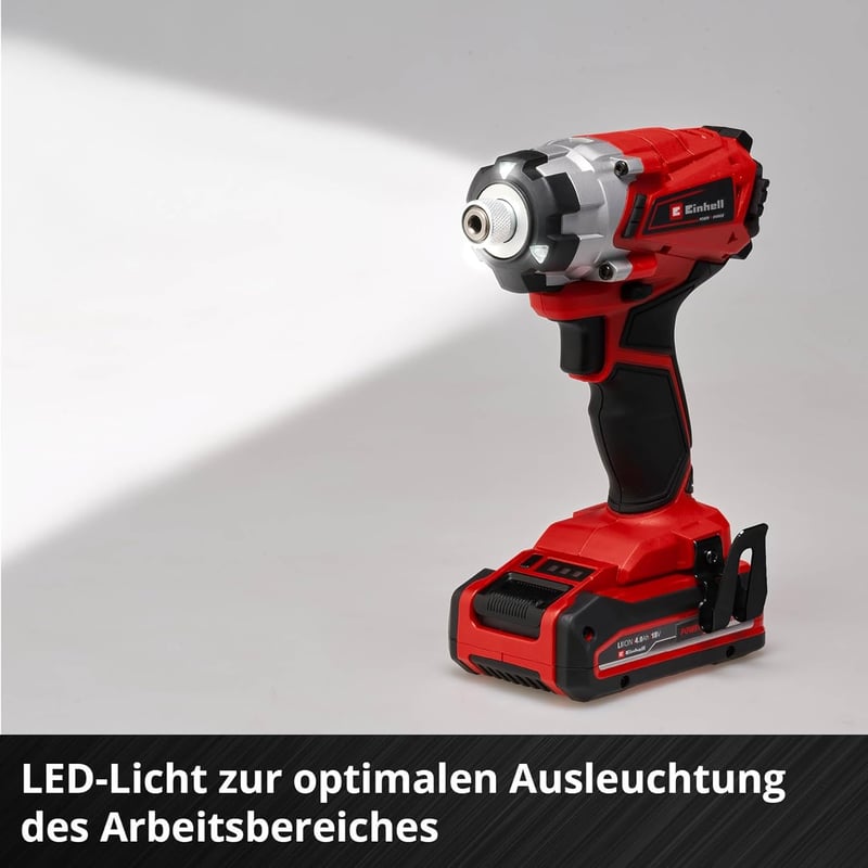 Einhell TE-CI 18/1 Li-Solo Power X-Change Akkumulátoros Ütvecsavarozó, 18V, 140 Nm Nyomaték, 2300 ford/perc, Akku és Töltő Nélkül