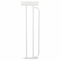 Predlžovací diel k bezpečnostnej zábrane Regalo Easy Step biely, pre otvory 73,7–99,1 cm, kovová konštrukcia 1