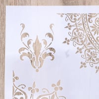 Virágmintás Rajzsablonok Scrapbookinghoz és Kézművességhez - Fehér 6