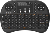 Rii i8+ vezeték nélküli mini billentyűzet touchpaddal, LED háttérvilágítással 1