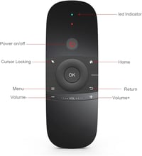 RunSnail 2.4G Légegér Billentyűzettel, IR Tanulófunkcióval Android TV-hez 7