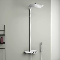 Ideal Standard Ceratherm S200 A7332AA Felszerelhető Zuhanyszett - Króm Kivitel, Sárgaréz Anyag, Fali Rögzítésű Zuhanyrendszer 5