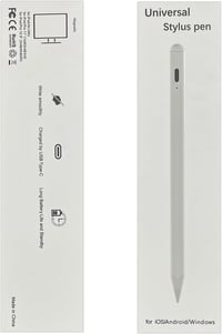 Kenkor mágneses érintőceruza 1,5 mm-es heggyel - iPad, iPhone és Android készülékekhez (fekete) 7