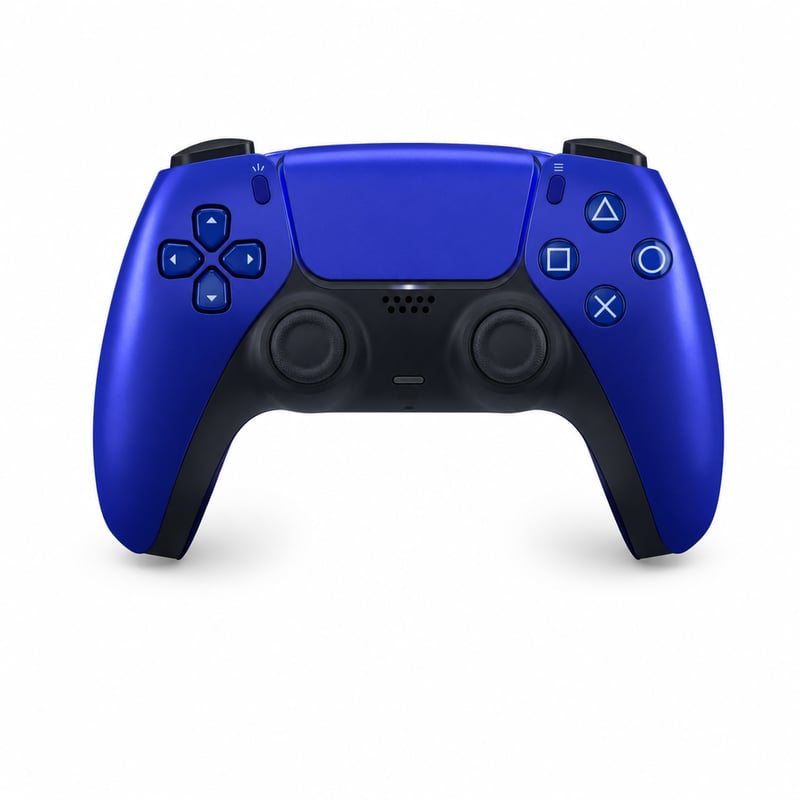 Bezdrôtový ovládač PlayStation DualSense, kompatibilný s PS5 a PC, farba Cobalt Blue, Bluetooth (stav: pozri 2. obrázok)