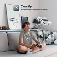 DEERC D11 Mini Drón Gyerekeknek - LED Quadkopter 3D Flip Funkcióval, Magasságtartással, 3 Sebességgel, 24 Perces Repülési Idővel, Fiúknak és 3