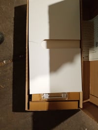 Probus Basic ormarić za umivaonik 60 cm bijeli, Made in Germany, rabljeno — napuknut gornji dio, korišteno (stanje: vidi 2. sliku) 3