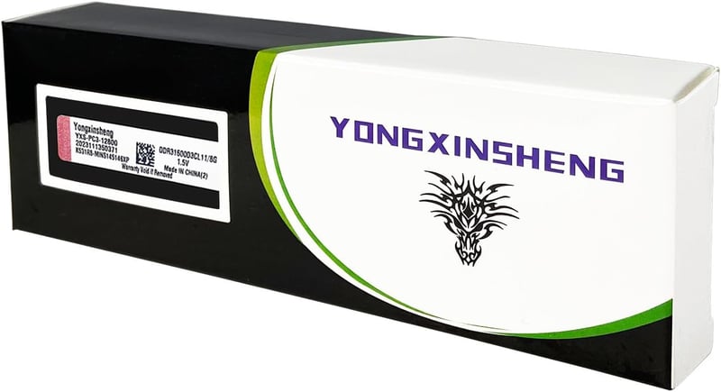 Yongxinsheng DDR3 16GB (2x8GB) 1600MHz PC3-12800 Asztali RAM Memória