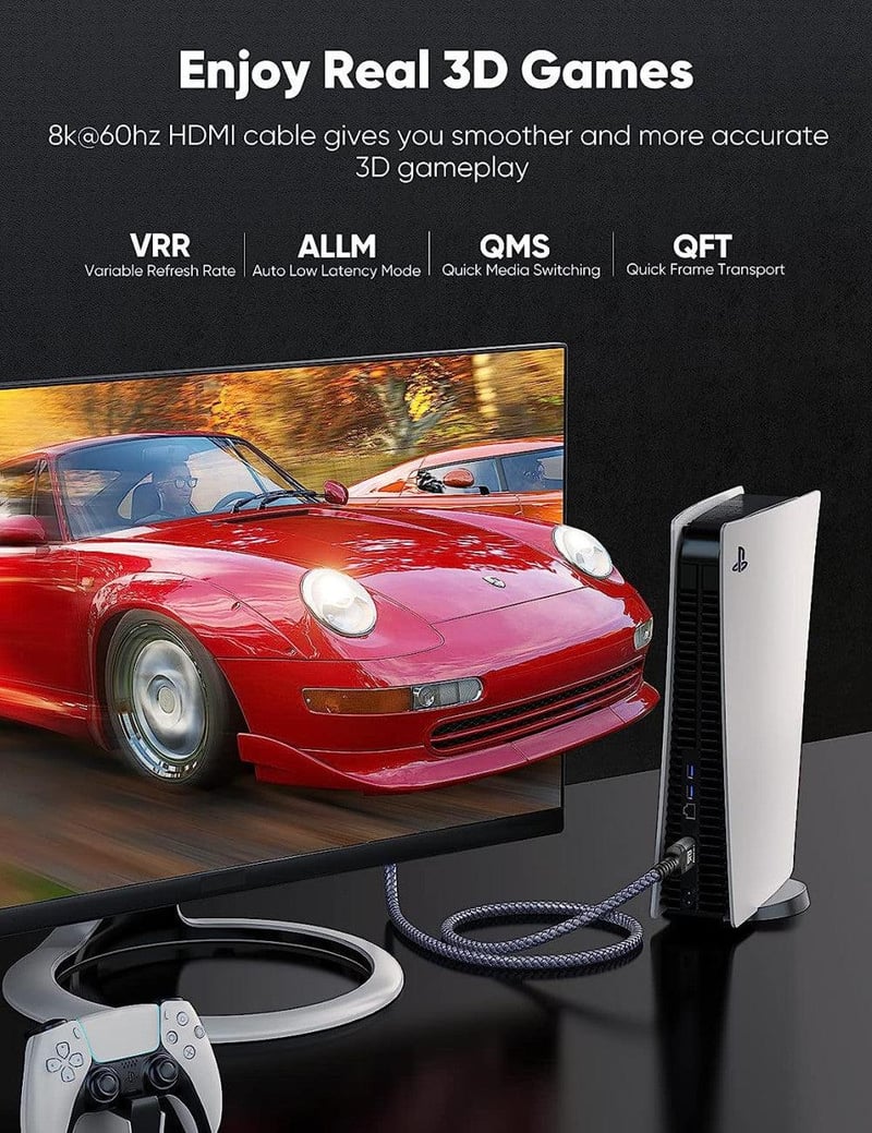 Snowkids 8K Ultra HD HDMI kábel, 2 méter, 60Hz