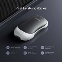 OCOOPA UT3 PRO Elektromos Kézmelegítő Szett, 10000 mAh Powerbank, 4 Hőfokozat, 58°C, Kétoldalas Fűtés, Újratölthető, Ideális Vadászathoz, Ke 5