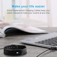 Fitbit Inspire HR - 2 db 1 méteres töltőkábel okosórához 6