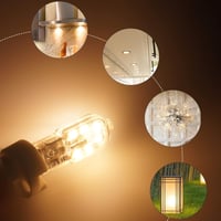 DiCUNO 10db G4 1.5W LED Izzó, 180 Lumen, 20W Halogén Ekvivalens 4