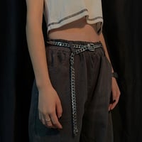 AABDTYYD Női Fém Deréklánc - Arany Vintage Övlánc Állítható Csattal, Elegáns Ruha Öv és Testlánc Divatos Kiegészítő 7
