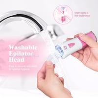 Bubbacare Vezeték Nélküli Epilátor - Arc és Testszőrtelenítő LED Világítással, Mini Szőrtelenítő Bikinivonalhoz, Archoz, Lábhoz, Hónaljhoz 12