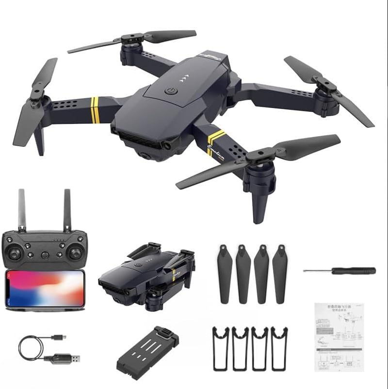 Airon Raptor 8K összecsukható drón 4K kamerával, 120° panoráma és lassított felvétel
