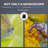 Andonstar AD203 Hordozható Digitális Mikroszkóp 4 Hüvelykes Képernyővel, FHD Videó Funkcióval, Windows/Mac Kompatibilitással, 6