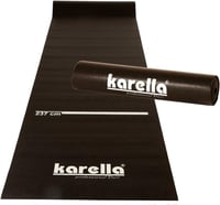 KOTO Professzionális Darts Szőnyeg - Piros, 285x80 cm, Csúszásmentes, Dobóvonal Jelzővel, Eredményjelzővel, Padló és Nyíl Védelem 1