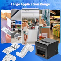 NetumScan 80mm POS Hőpapíros Nyugtanyomtató - 300mm/s Sebességű, Automatikus Vágóval, USB/Ethernet Csatlakozással, Windows/Mac/Linux Kompati 7