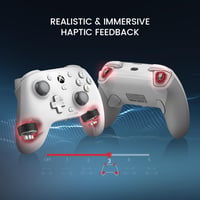 GameSir G7 HE Vezetékes Kontroller Xbox Series X|S, Xbox One és Windows PC-hez, Hall Effect Analóg Karokkal, Hivatalos Licensz, Fehér 6
