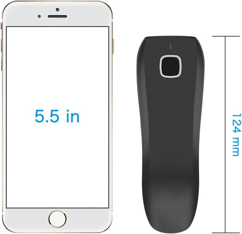 NETUM C990 Bluetooth QR kódolvasó - Vezeték nélküli vonalkód szkenner iPhone, Android és PC-hez