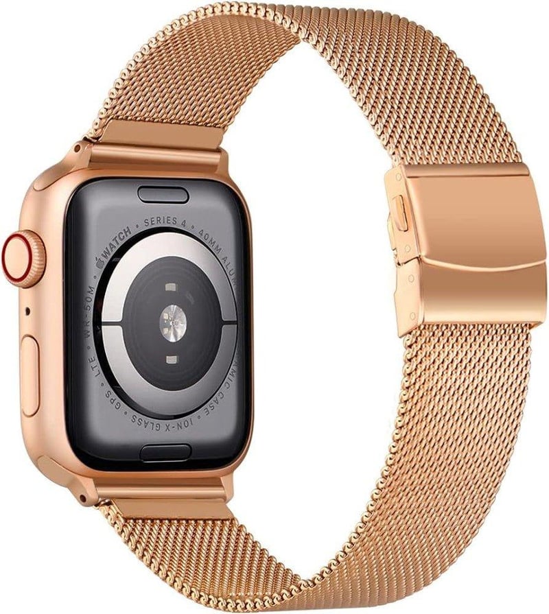 Apple Watch 42mm Arany Állítható Acél Szíj