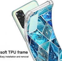 Xiaomi Redmi Note 11 Márvány Mintás Szilikon Tok - 3 db Szett 3