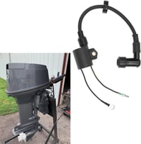 Yamaha 40-50 LE 2 ütemű 3 hengeres csónakmotor gyújtótekercs 6H5-85570 5