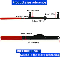 XiTuanYuan Univerzális Vezérműtengely Rögzítő Szerszám - Állítható Fogaskerék Tartó Kulcs 19-190mm - Autószerelő Eszköz 4