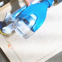 Akumulátorový bazénový vysávač Bestway AquaTech s 150 cm rúčkou, tyrkysovo-sivý, 0,9-litrová nádoba, možno používať bez inštalácie 2
