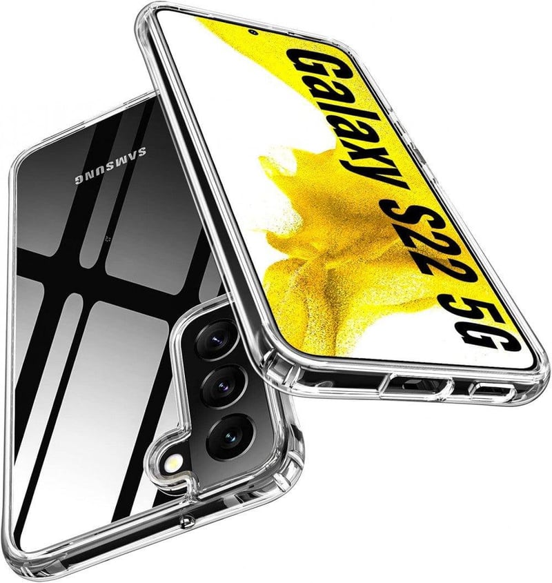 Samsung Galaxy S22 Vékony Átlátszó Szilikon Védőtok