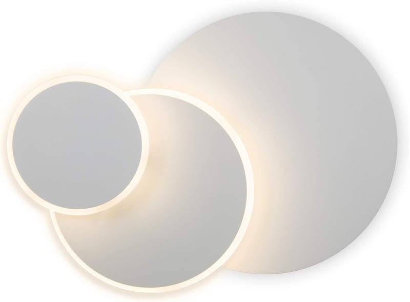 Lampop LED Fali Lámpa 15W - 350° Forgatható Alumínium Spotlámpa, 3000K Meleg Fehér Fény, 25000 Óra Élettartam, Nappali, Hálószoba, Lépcső, E