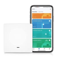 MOES WiFi Okos Villanykapcsoló - Alexa és Google Kompatibilis, 1 Gombos 1