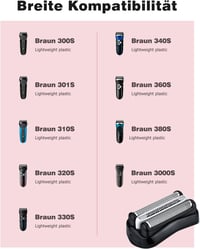 Braun Series 3 borotvafej - Kompatibilis 32b helyettesítő több modellhez (2db) 4