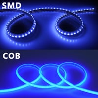 BENLUN COB LED Szalag 20m - 220-230V Kültéri IP65 Vízálló Kék Világítás, Nagy Fényerejű 200W, EU Csatlakozóval, Beltéri-Kültéri Használatra 4