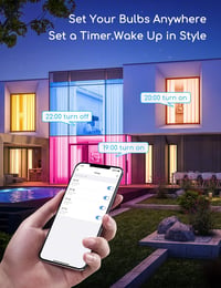 Aigostar Alexa GU10 okos LED izzó, RGBCW, Alexa/Google kompatibilis, 6 db 7