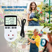 Digitális termosztát időzítővel terráriumokhoz és akváriumokhoz - VISLONE 4
