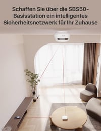 X-Sense SBS50 Okosotthon Központi Egység - Kompakt Fehér Dizájn, 2.4GHz Wi-Fi, 2in1 Némító/Párosító Gomb, 100dB Riasztás, 50 Eszköz Kezelése 5