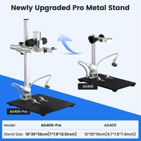 Andonstar AD409 Pro HDMI Digitális Mikroszkóp, 10,1" Képernyő, 300X Nagyítás, USB Elektronikus Kamera PCB Forrasztáshoz, Windows Kompatibili 5