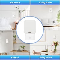 Tiptop Home Elektromos Rovarcsapda - 2 db UV Fénycsapda Ragadós Lappal, Szúnyog, Muslica és Molyirtó, Szagtalan, Beltéri Használatra, Fehér 7