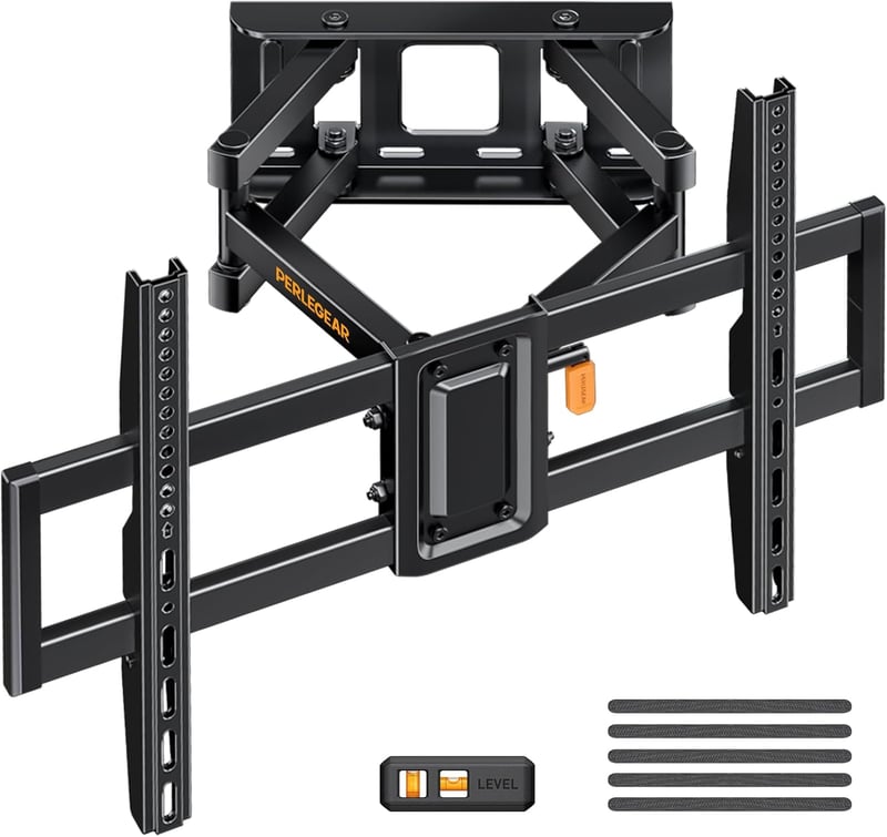 Perlegear TV tartó 37-70" LED LCD Plasma görbült lapos TV-hez 60kg VESA 400x400