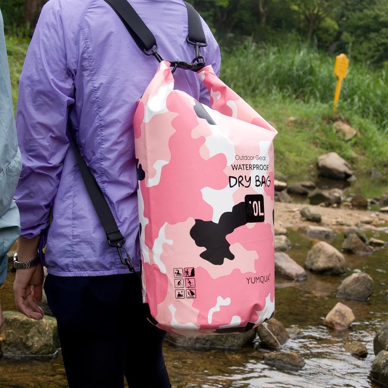 YUMQUA Vízálló Száraztáska 5-40L - Kajak, Horgászat, Túrázás