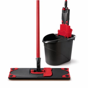 Set complet Vileda Ultramax Care pentru pardoseli sensibile – mop cu cap din microfibră — fără cap din microfibră (stare: vezi a 2-a imagine)