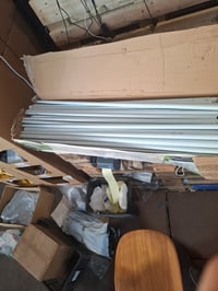 Foișor de grădină Kinzo 3x6 m, cu 6 pereți laterali, pereți laterali cu ferestre, înălțime la coamă 2,5 m, cort de petrecere impermeabil și rezistent la UV, alb 2