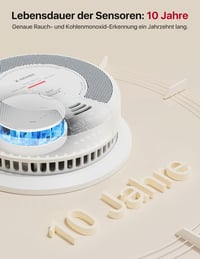 X-Sense WiFi-s Füst és Szénmonoxid Érzékelő, Cserélhető Elemmel, 2-in-1 Intelligens Kombinált Detektor, X-Sense Home Biztonsági Applikációva 7