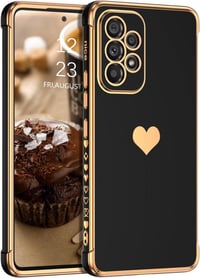 Samsung A53 5G Fekete Ütésálló Szilikon Védőtok 1