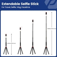 Fotopro 3 az 1-ben flexibilis szelfibot, állvány és telefontartó iPhone-hoz és kamerákhoz 5
