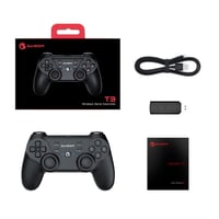 GameSir T3 Vezetékes és Vezeték Nélküli Kontroller Windows 7/10+ és Android TV Box Rendszerekhez, Turbo Funkcióval, Beépített Akkumulátorral 9