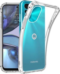Motorola Moto G22 Átlátszó Tok + 2 Fólia Szett 2